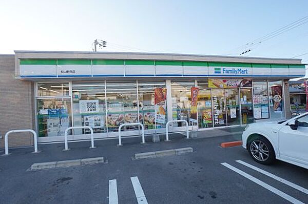 【コンビニエンスストア】ファミリーマート　松山針田店まで286ｍ