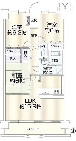 間取り：338000055791