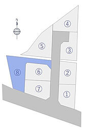 愛媛県松山市鷹子町の土地画像