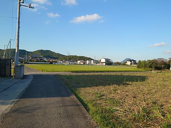 平坦地です。