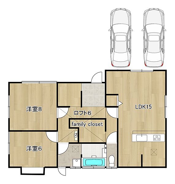 間取り：338000048465