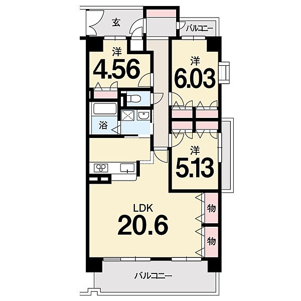 間取り：338000049084