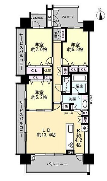 間取り：337000030742