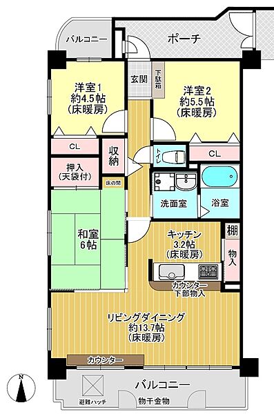 間取り：338000055591