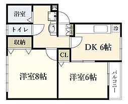 クレセール南仙台A 1階