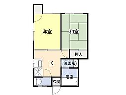 STハイツの間取図画像