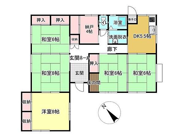 間取り：304000234823