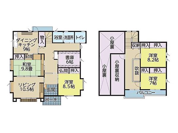 間取り：303000008134