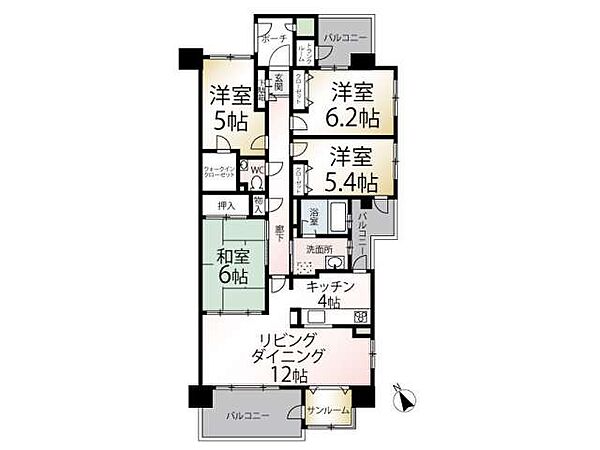 apartment 秋田県秋田市将軍野南３丁目1-7