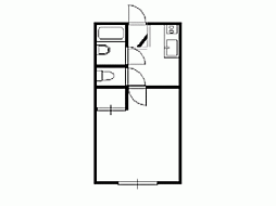 メゾングラージュ 1Kの間取図画像