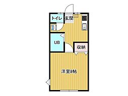 アーバンホームズ第一浪打 ワンルームの間取図画像