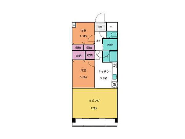 間取り：307000085485