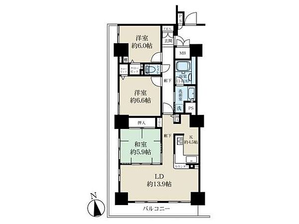 apartment 秋田県秋田市中通３丁目4-5