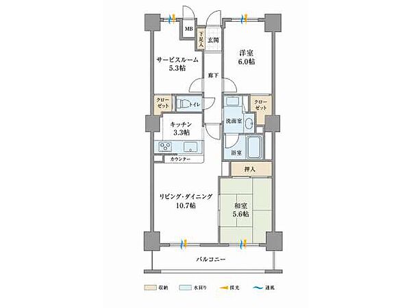 間取り：305000008427