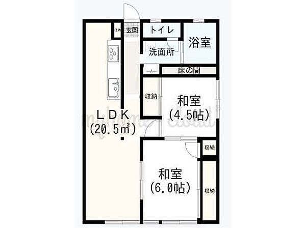 間取り：307000083222