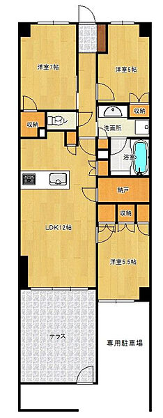 間取り：345000041257
