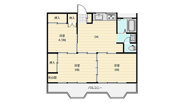 間取り：345000046627