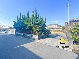 清武町加納　南側道路　高台の立地　建築条件なし売地