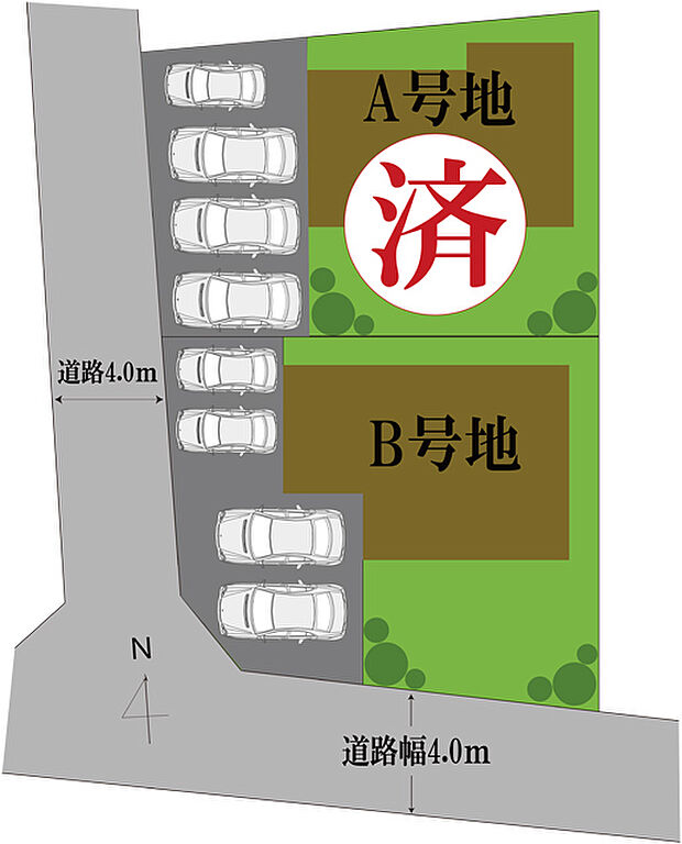 敷地図