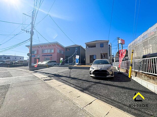 外観　利便性の良い立地。落ち着いた住宅街の一角にあります。公園のお散歩でも優雅な時間を過ごすことができる街です。