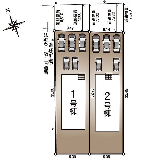 敷地図