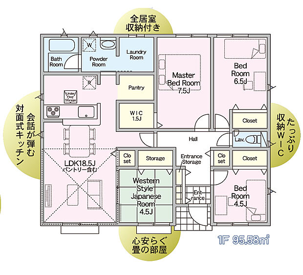 2号棟 間取図