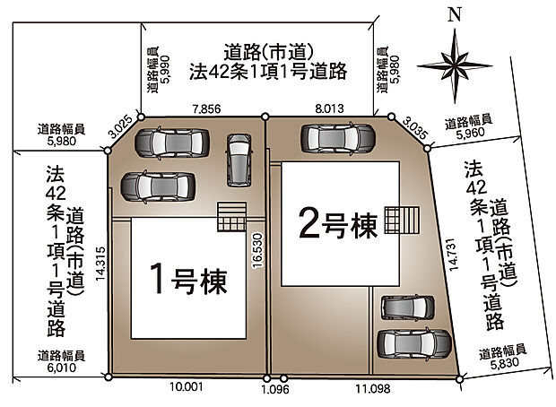 敷地図