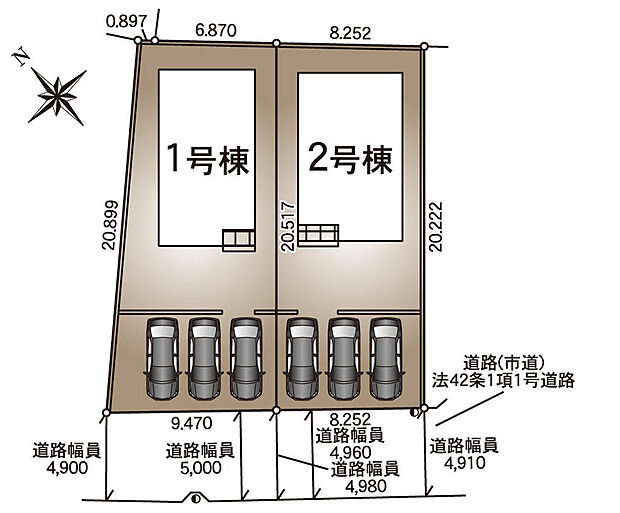 敷地図