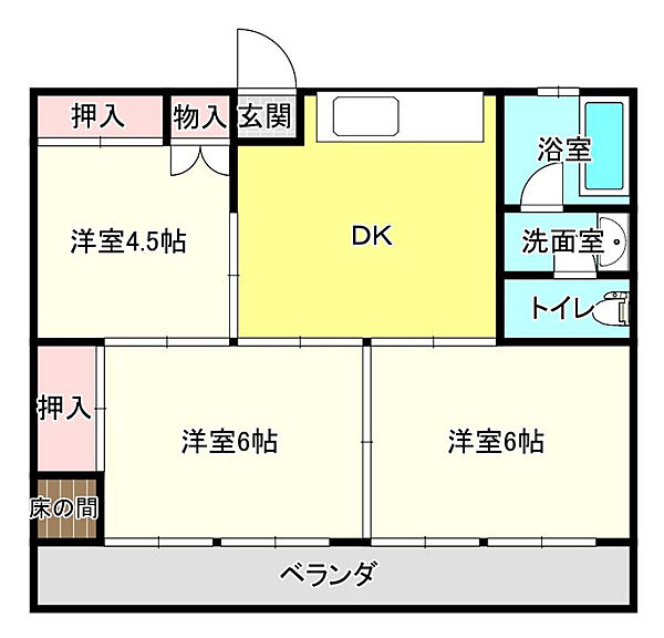 間取り：345000045737