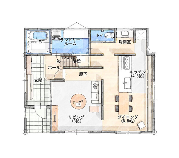 間取り：345000034382