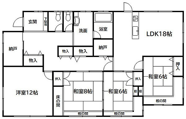 間取り：345000043552