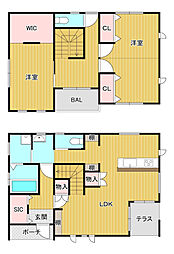 JR日豊本線 宮崎駅 3.2km 2LDKの間取り
