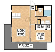 2階 築20年8ヶ月の賃貸物件