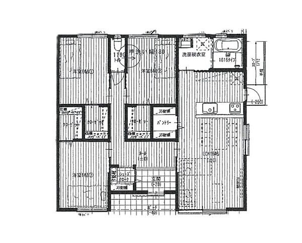 間取り：345000038320