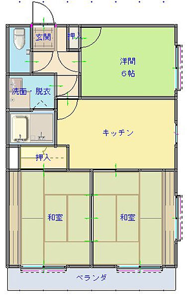 間取り：345000050436