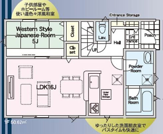 1F(土地39.31坪・建物29.03坪)