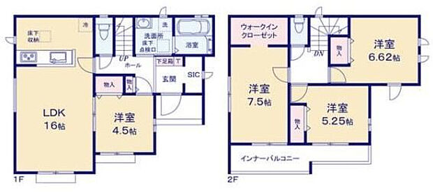 【買付申込有】B号棟2590万円(土地60.3坪/ 建物28坪)