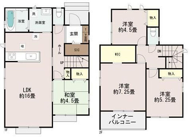 C号棟2190万円(土地54坪/建物29坪)