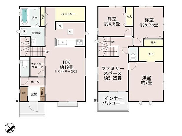 B号棟3290万円(土地50.1坪/建物30.1坪)