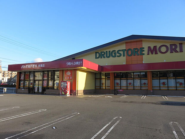 ドラッグストアモリ青葉店(距離384m/徒歩5分)
