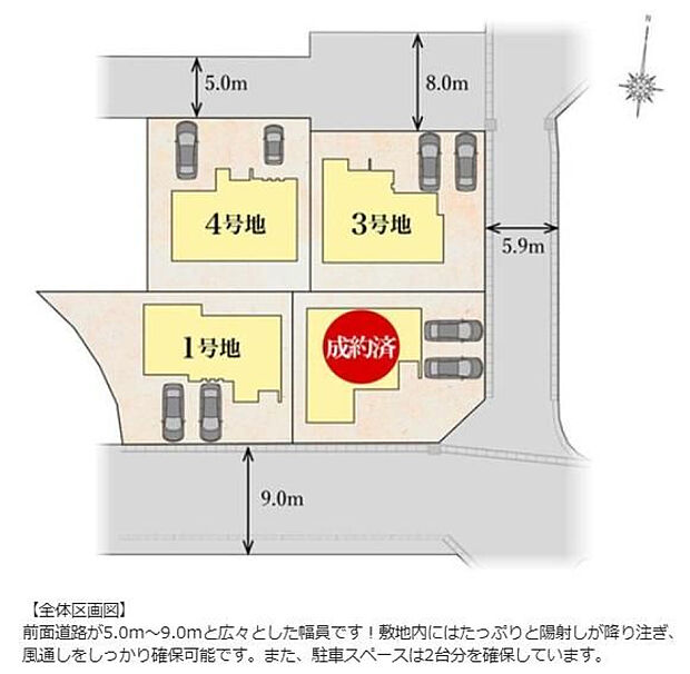 区画図