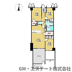 ブランシエラ神宮の杜 3SLDKの間取図画像