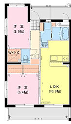 (仮称)波島1丁目マンション 2LDKの間取図画像