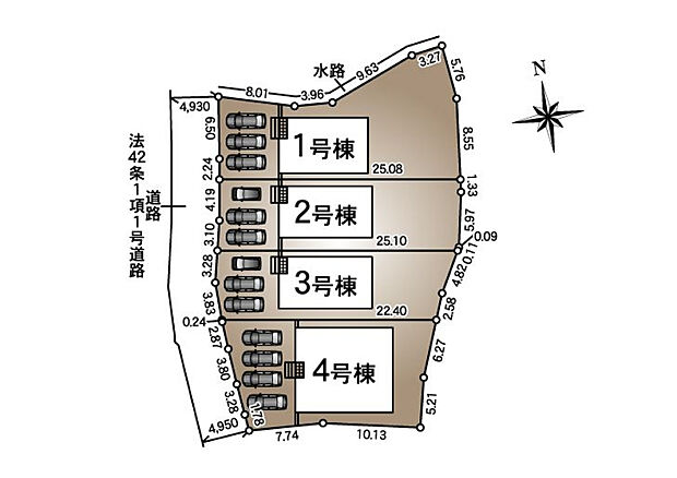敷地内配置図