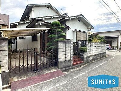 外観:松山市太山寺町にあります、5DKの中古戸建です♪ 外観:松山市太山寺町にあります、5DKの中古戸建です♪