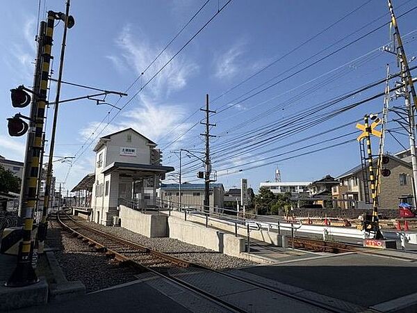 土居田駅 431m