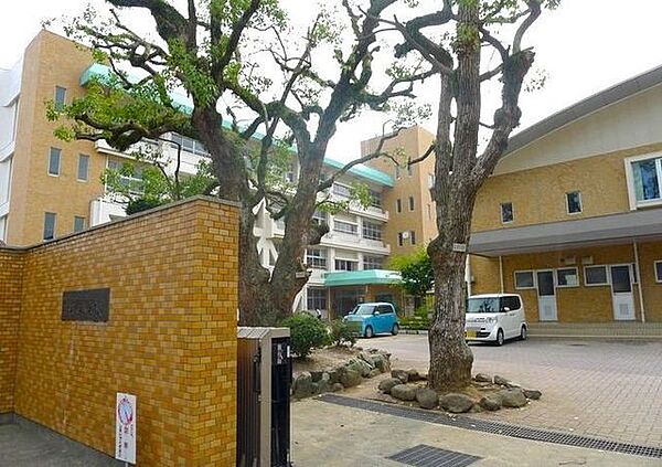 松前町立松前小学校 583m