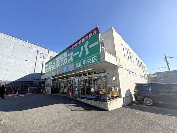 業務スーパー松山中央店 425m