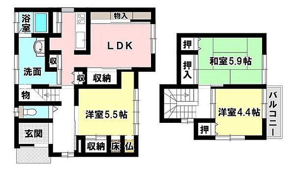 間取り：338000054228