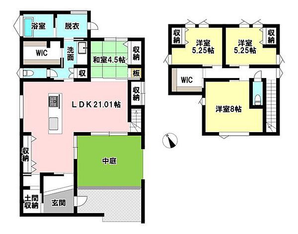 間取り：338000057204